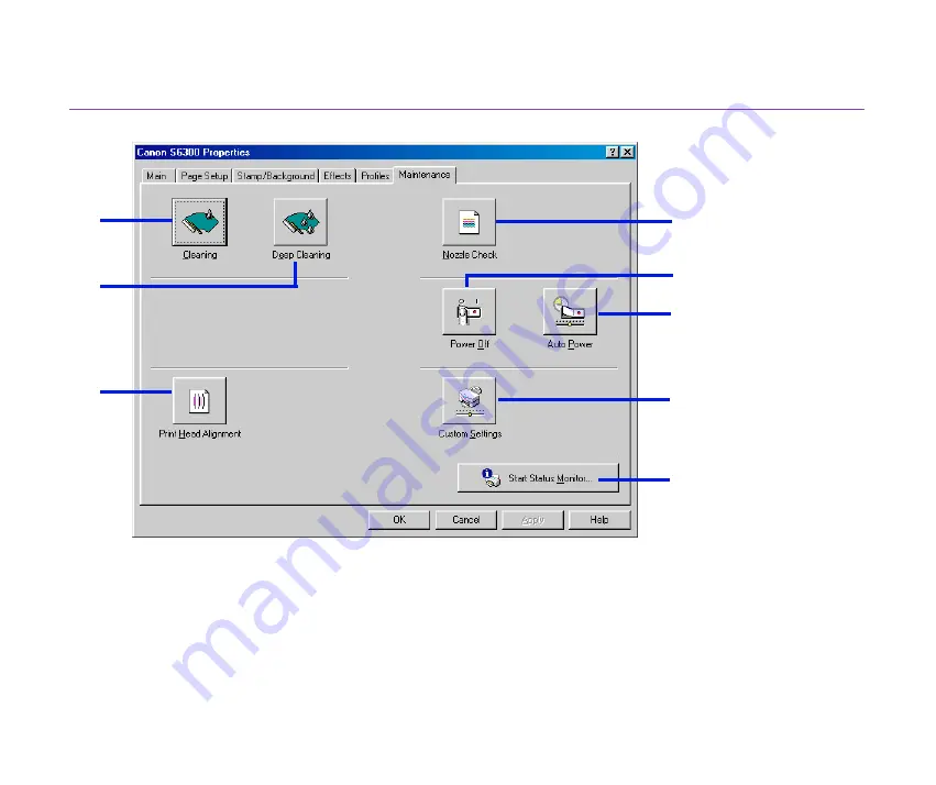 Canon BJC-S6300 User Manual Download Page 33