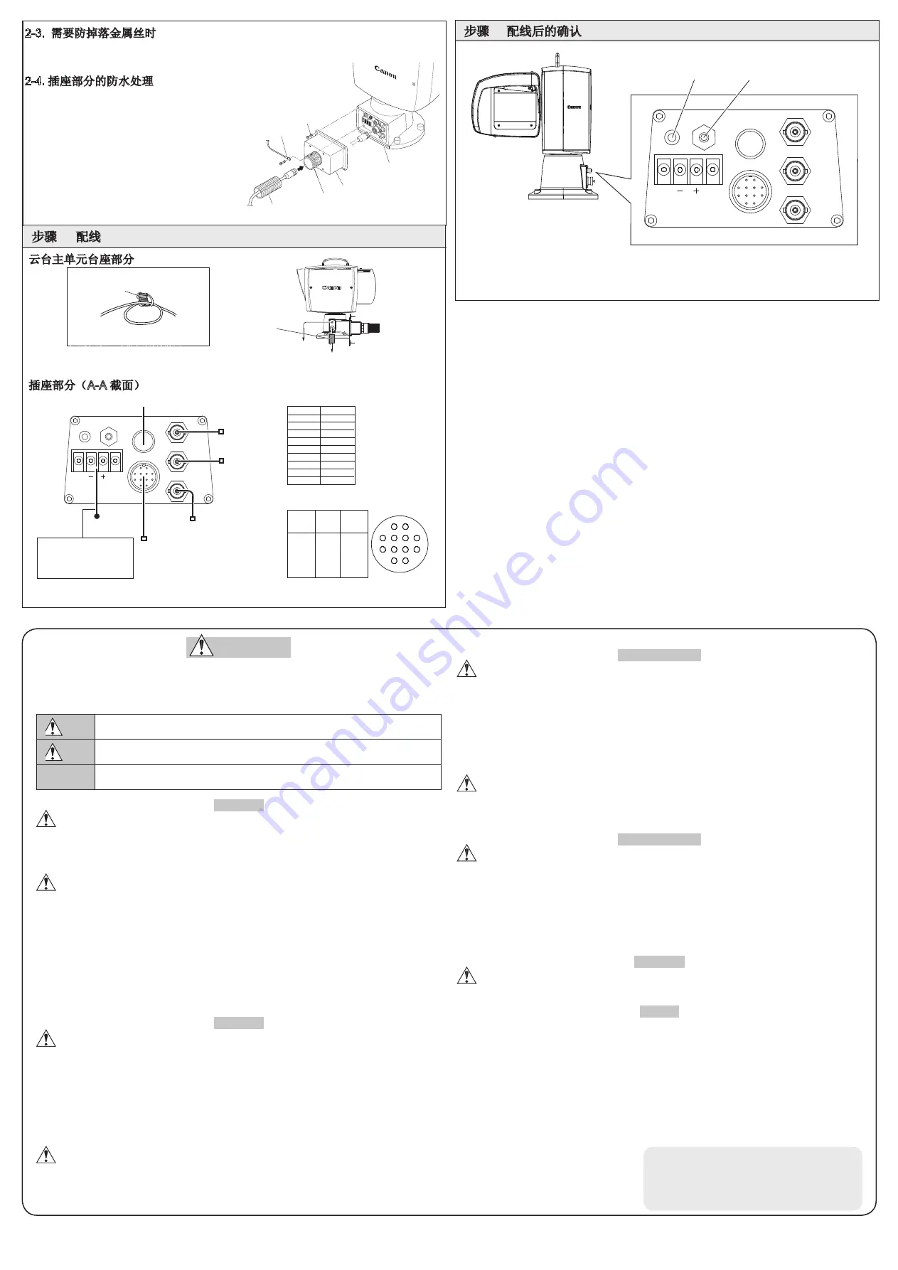 Canon BU-47H 1AM Installation Manual Download Page 6