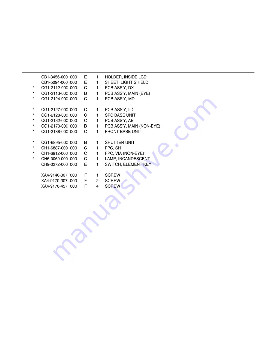 Canon C12-8453 Service Manual Download Page 207