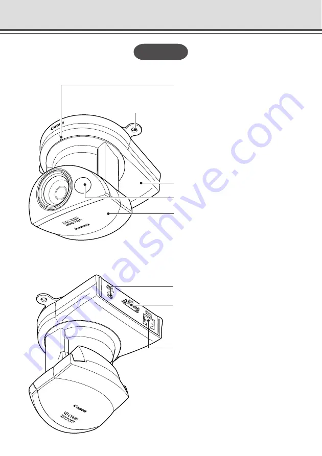 Canon C50i - VC CCTV Camera Скачать руководство пользователя страница 26