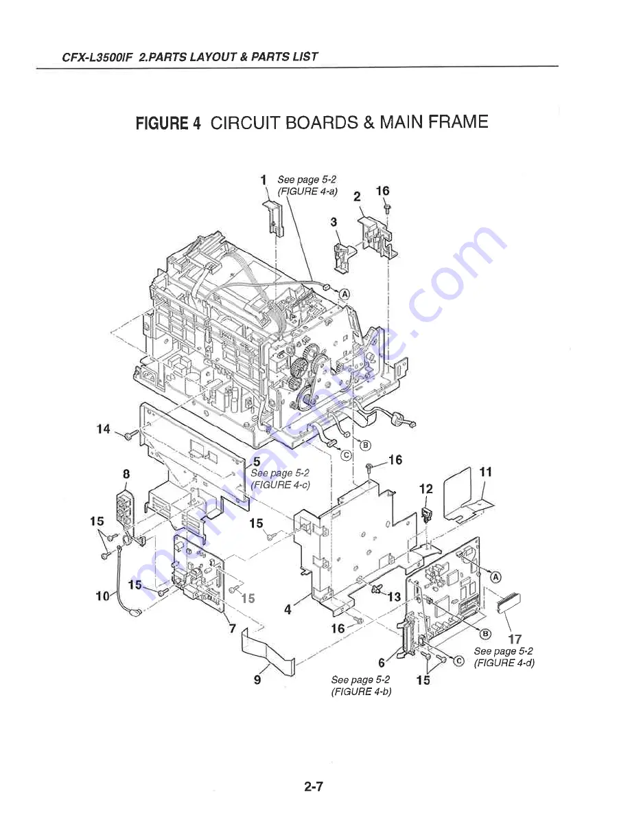 Canon CFX-L3500 IF Parts List Download Page 18