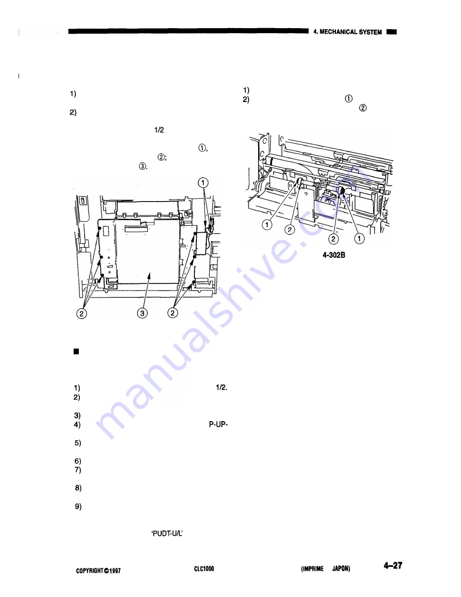 Canon CLC1000 Service Manual Download Page 405