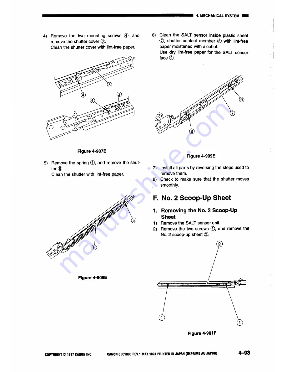 Canon CLC1000 Service Manual Download Page 471