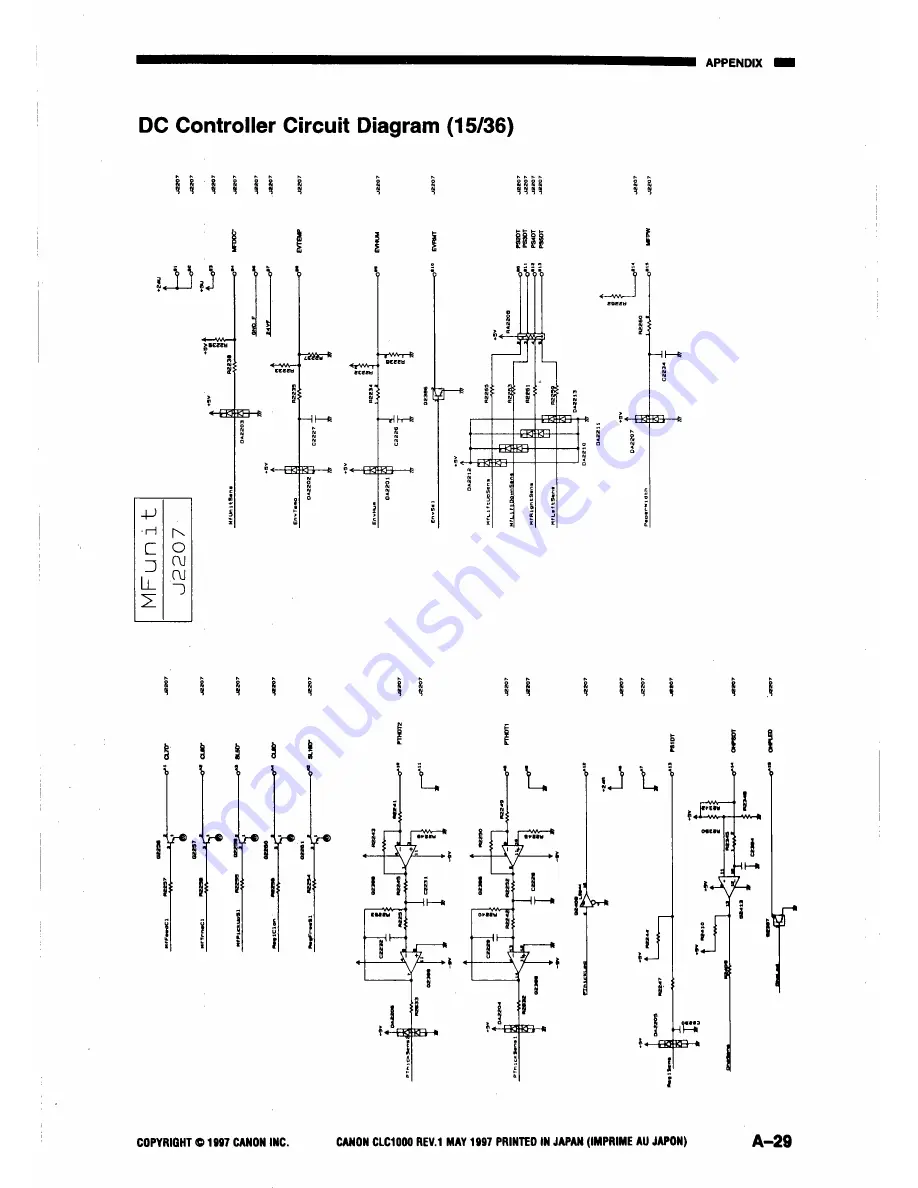 Canon CLC1000 Service Manual Download Page 572