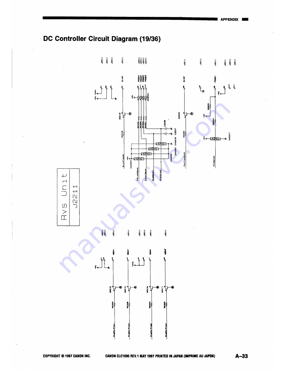 Canon CLC1000 Service Manual Download Page 576