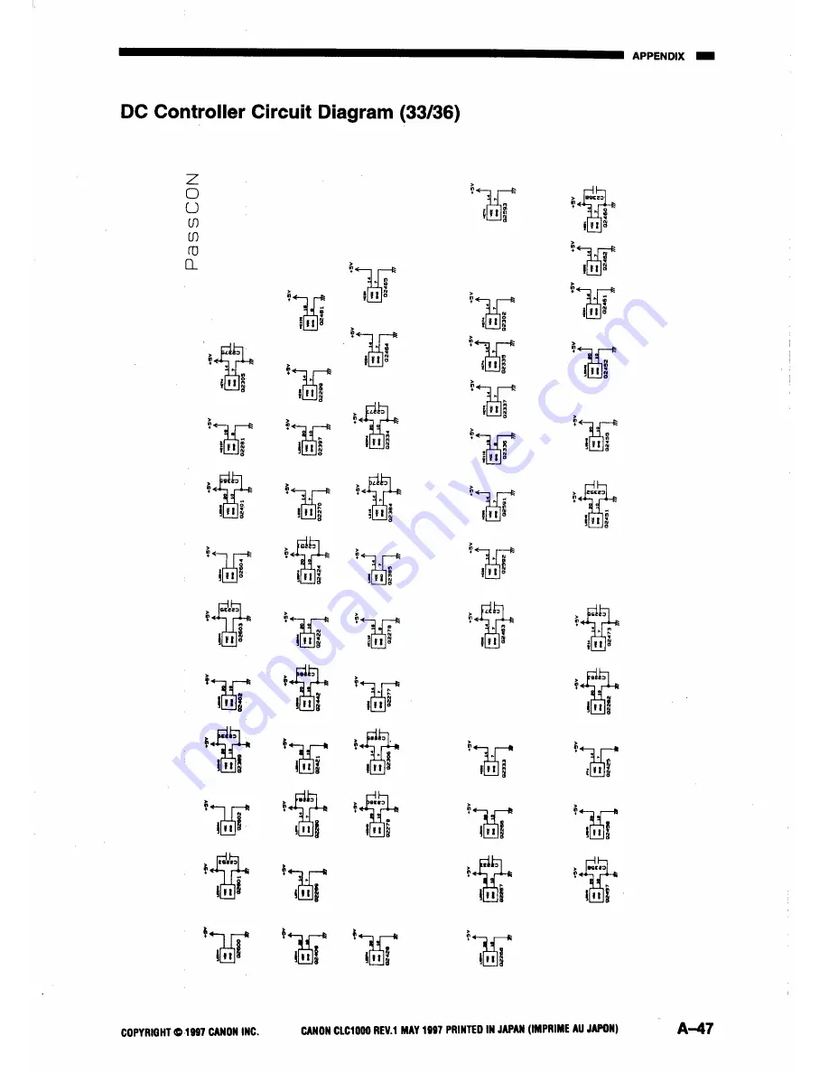 Canon CLC1000 Service Manual Download Page 590