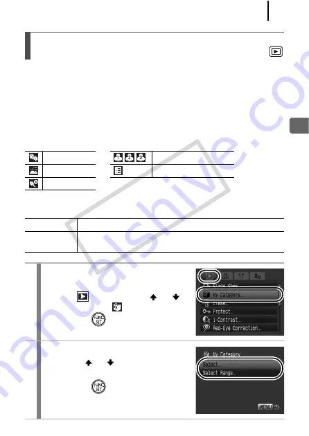 Canon CNG10HOLKIT5-BFLYK1 - Powershot G10 14.7 Megapixel Digital Camera User Manual Download Page 167