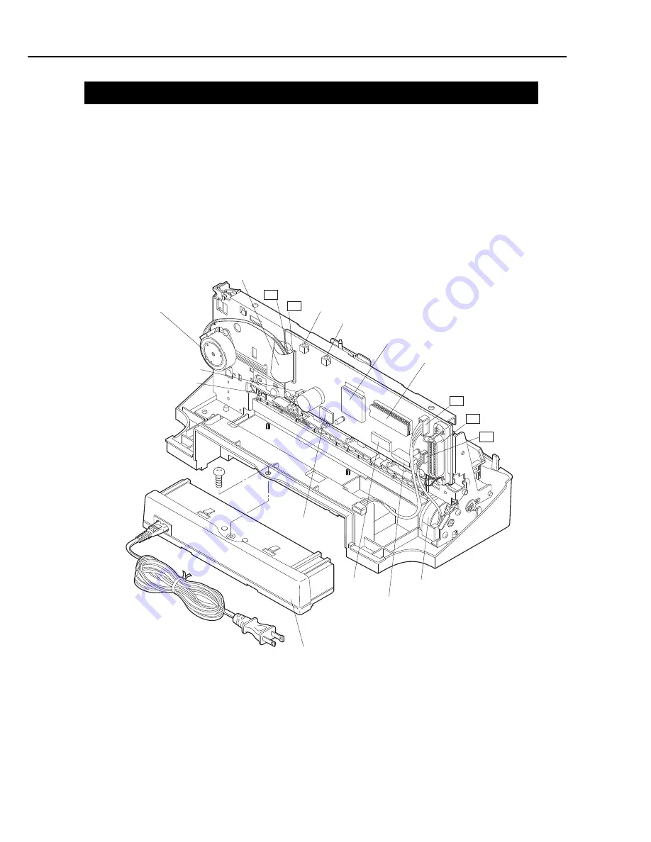 Canon Color Bubble Jet BJC-2000 Series Service Manual Download Page 92