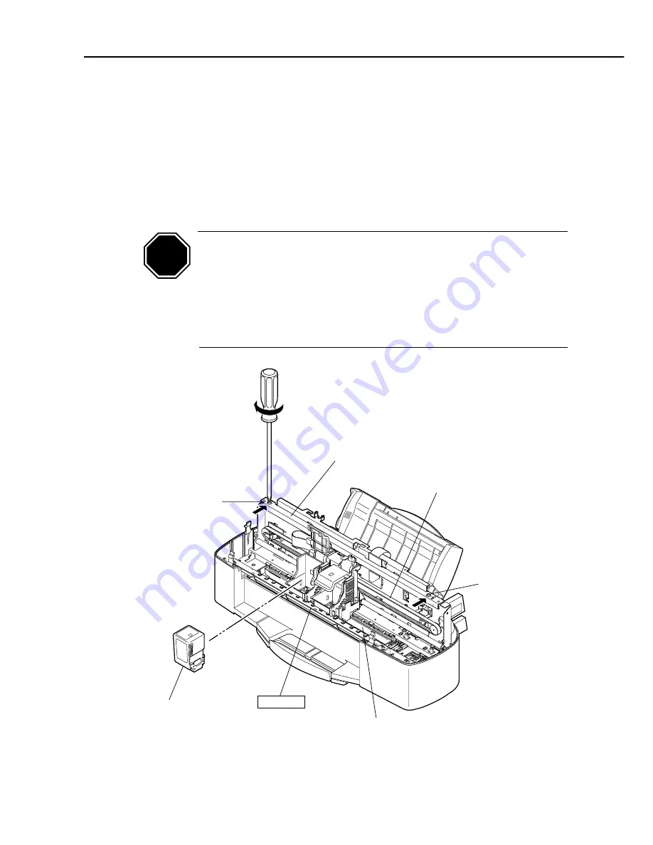 Canon Color Bubble Jet BJC-5000 Series Service Manual Download Page 127