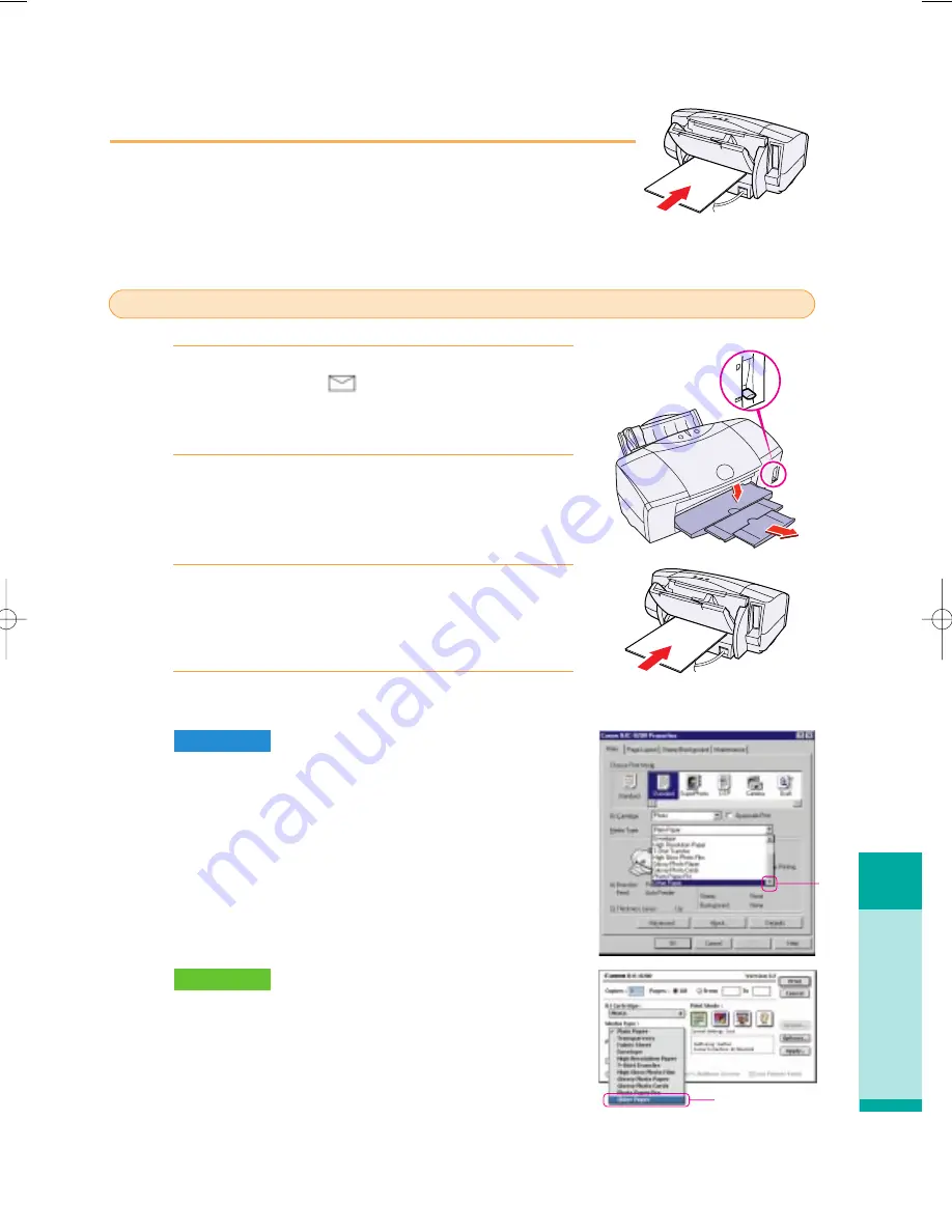 Canon Color Bubble Jet BJC-8200 User Manual Download Page 55