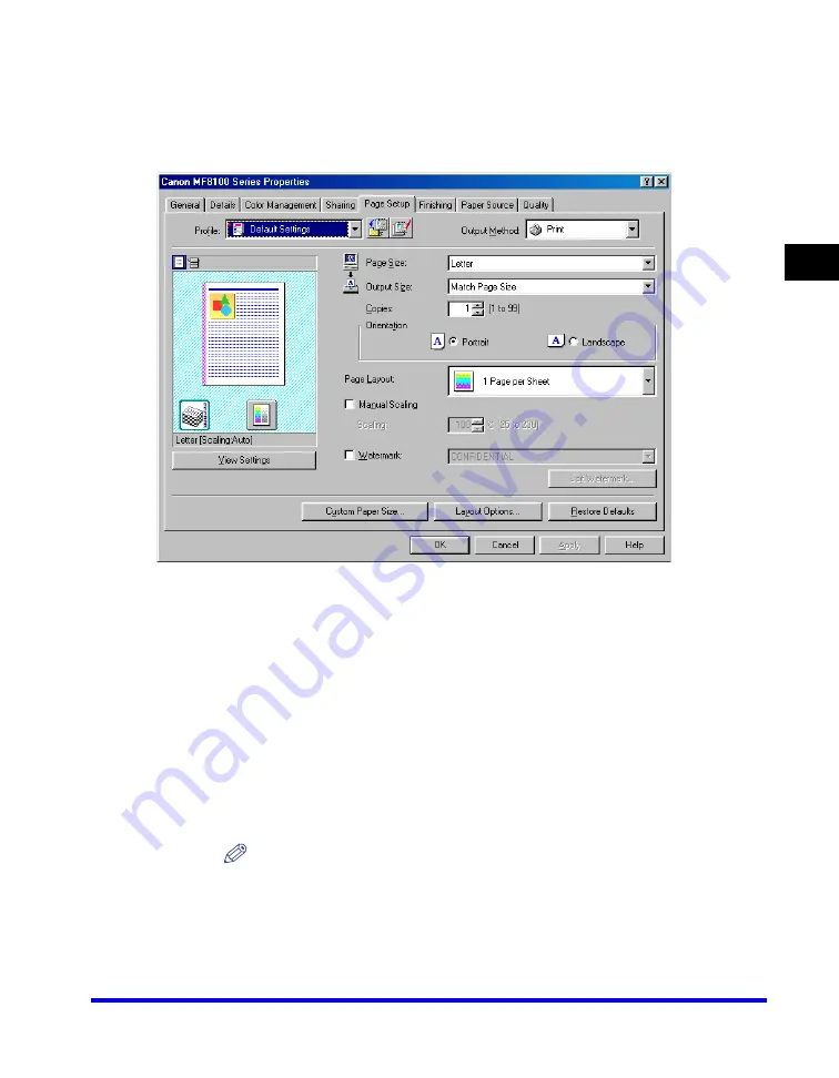 Canon Color imageCLASS 8180c Software Manual Download Page 45