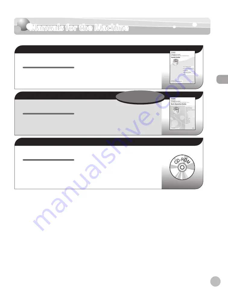 Canon Color imageCLASS MF9220Cdn Basic Operation Manual Download Page 2