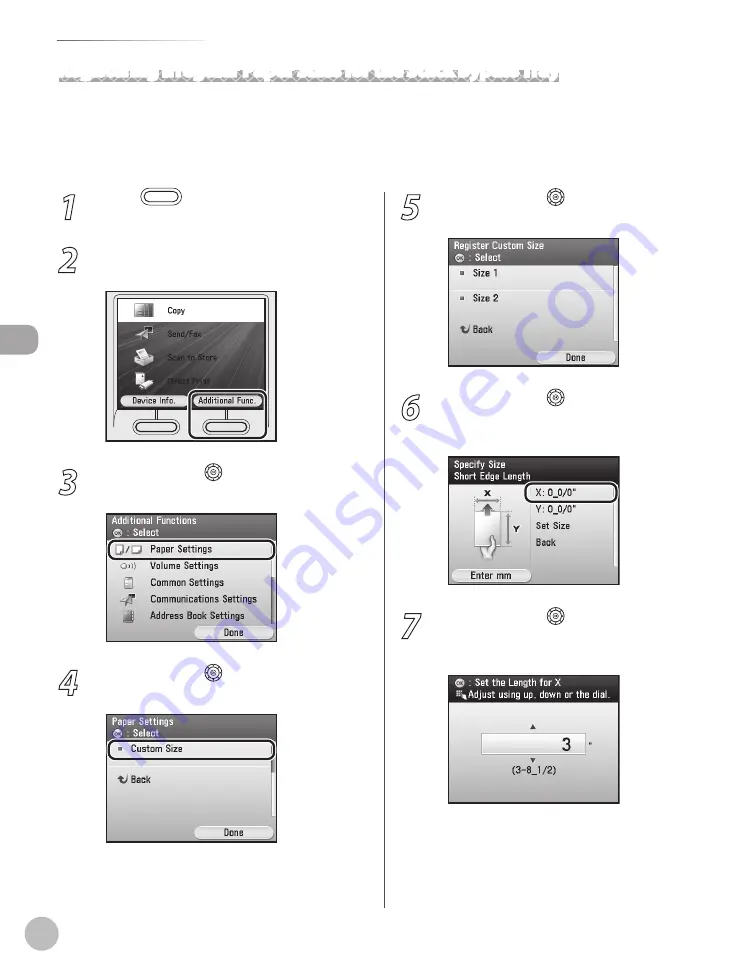 Canon Color imageCLASS MF9220Cdn Basic Operation Manual Download Page 79