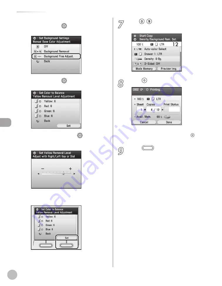 Canon Color imageCLASS MF9220Cdn Basic Operation Manual Download Page 169