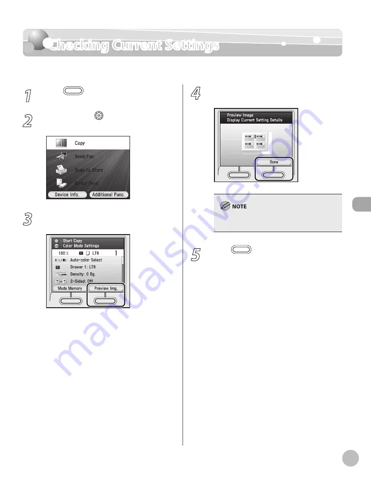 Canon Color imageCLASS MF9220Cdn Basic Operation Manual Download Page 210