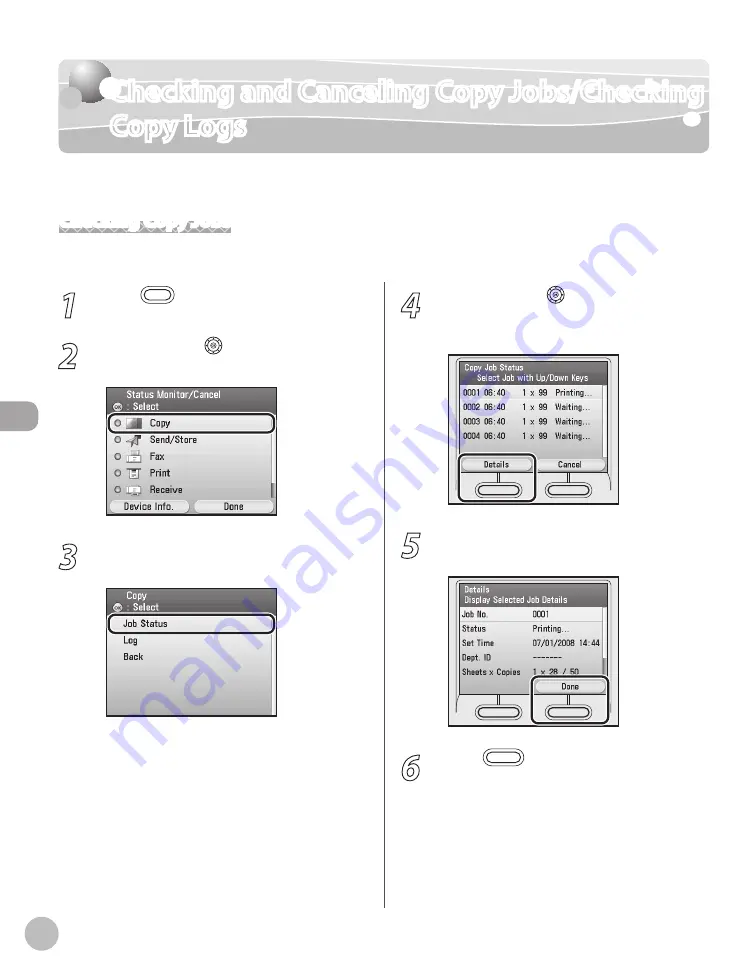 Canon Color imageCLASS MF9220Cdn Basic Operation Manual Download Page 219