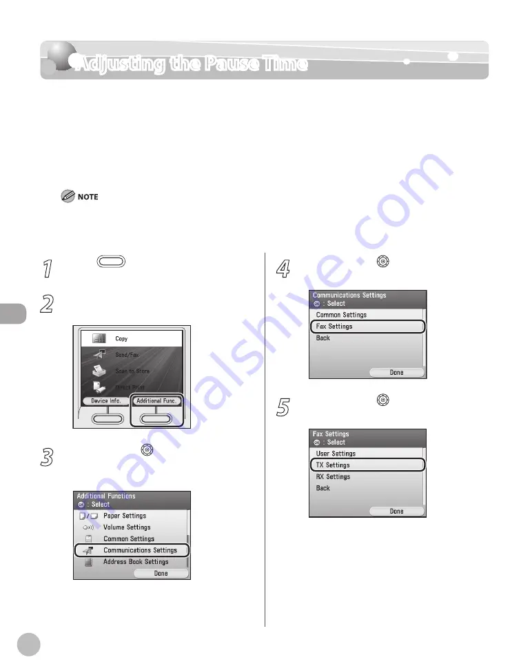 Canon Color imageCLASS MF9220Cdn Скачать руководство пользователя страница 299