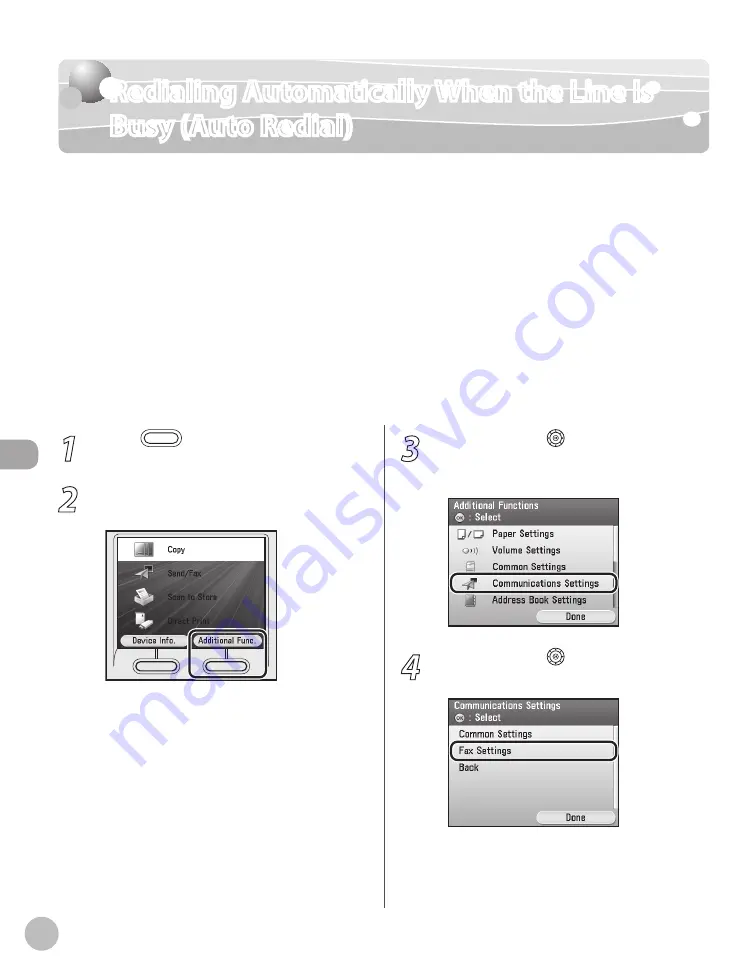 Canon Color imageCLASS MF9220Cdn Basic Operation Manual Download Page 301