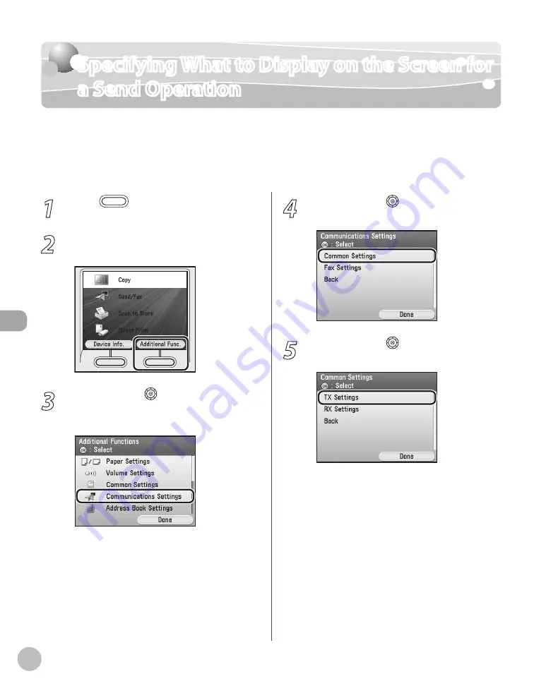 Canon Color imageCLASS MF9220Cdn Basic Operation Manual Download Page 315