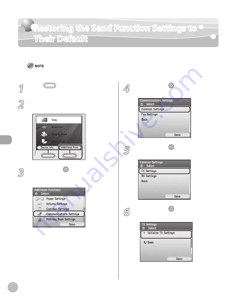 Canon Color imageCLASS MF9220Cdn Basic Operation Manual Download Page 317