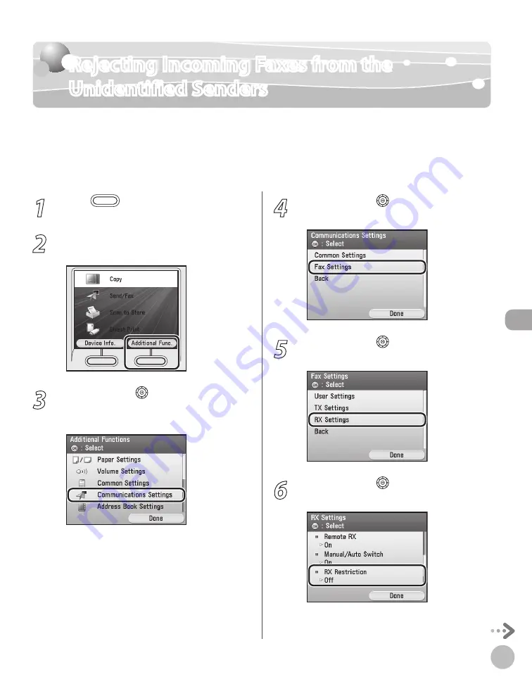 Canon Color imageCLASS MF9220Cdn Скачать руководство пользователя страница 338