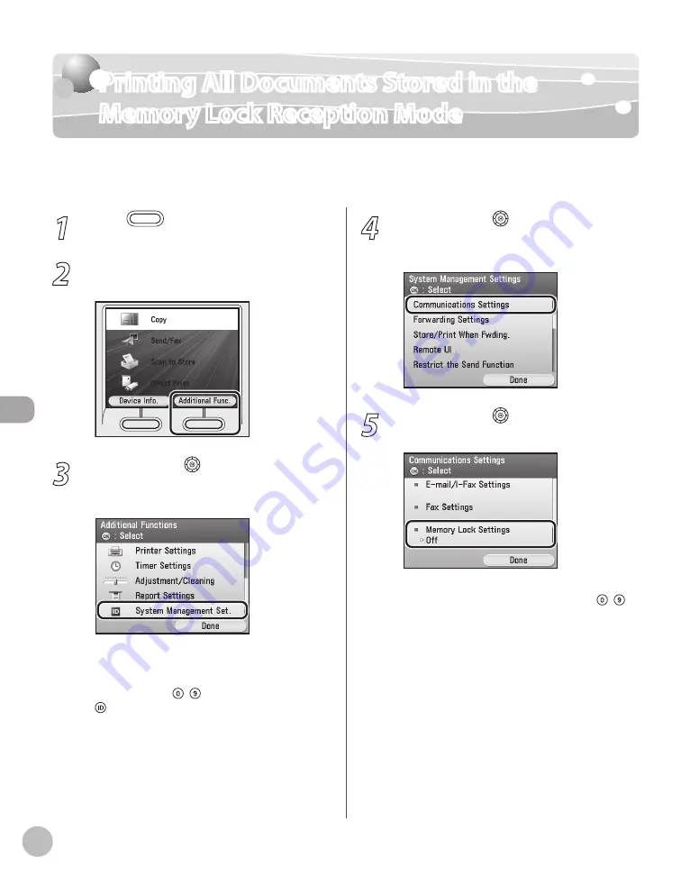 Canon Color imageCLASS MF9220Cdn Basic Operation Manual Download Page 345