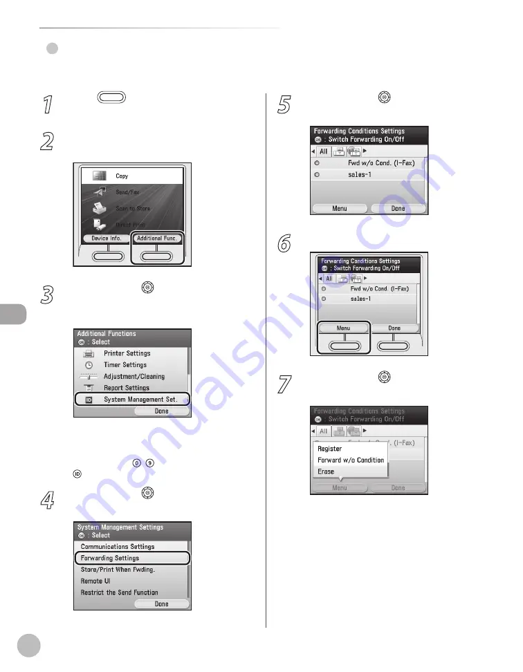 Canon Color imageCLASS MF9220Cdn Basic Operation Manual Download Page 357