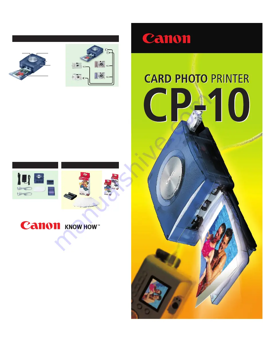 Canon CP-10 Скачать руководство пользователя страница 1