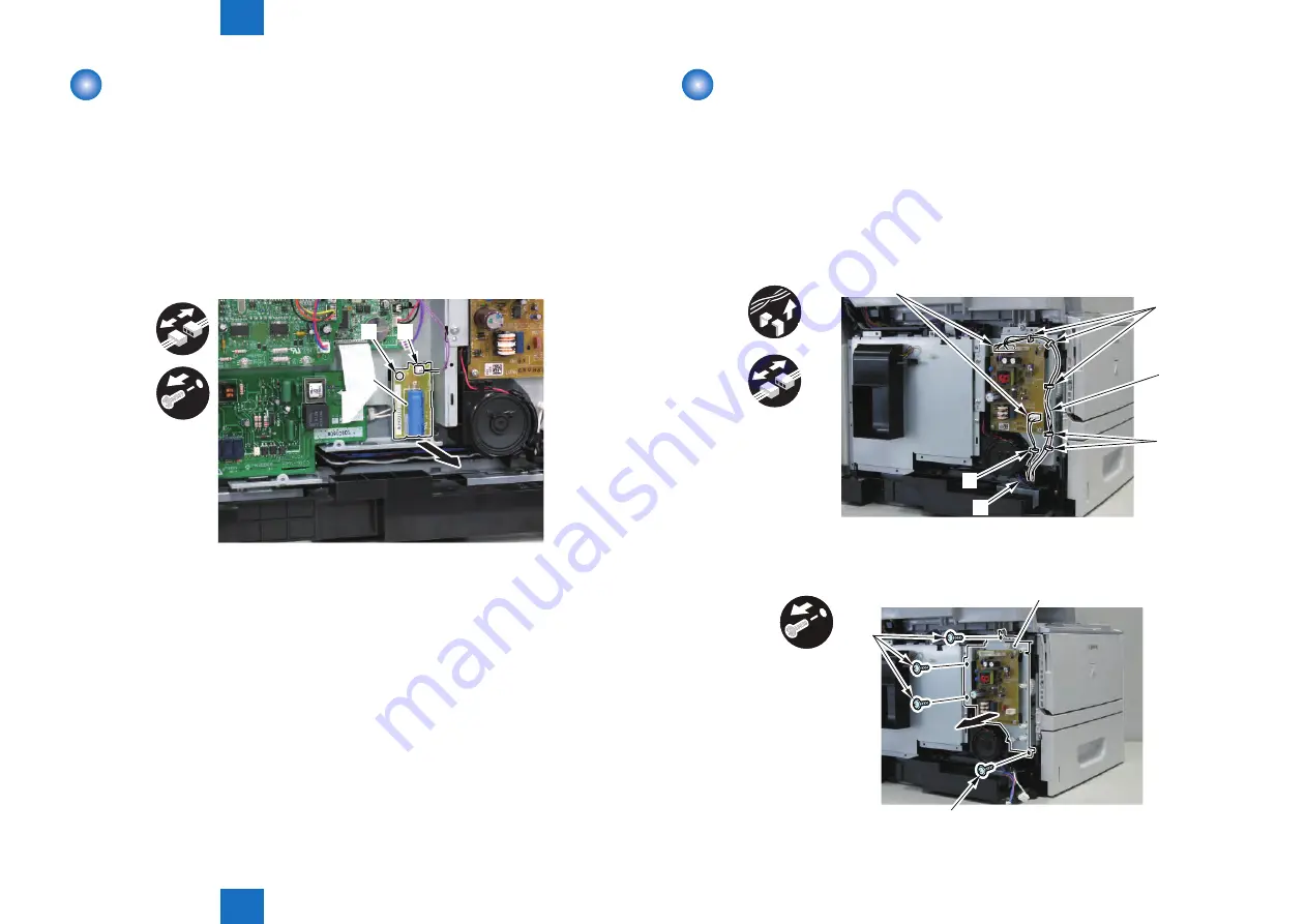 Canon D1100 Series Service Manual Download Page 116