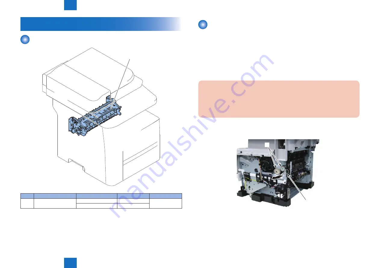 Canon D1100 Series Service Manual Download Page 155