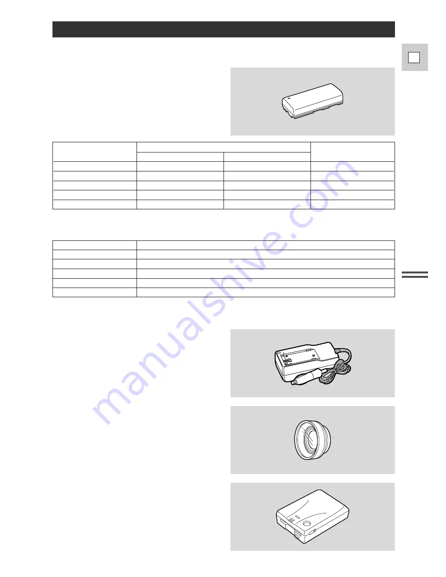 Canon D17-3712-251 - GL1 Camcorder - 270 KP Instruction Manual Download Page 13