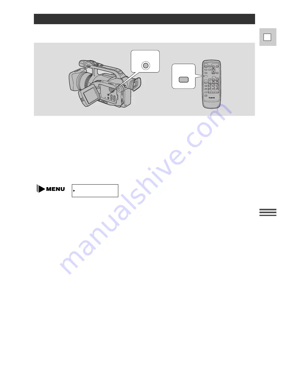 Canon D17-3712-251 - GL1 Camcorder - 270 KP Instruction Manual Download Page 65