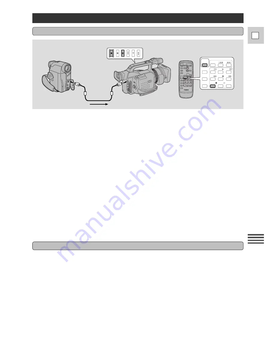 Canon D17-3712-251 - GL1 Camcorder - 270 KP Instruction Manual Download Page 75