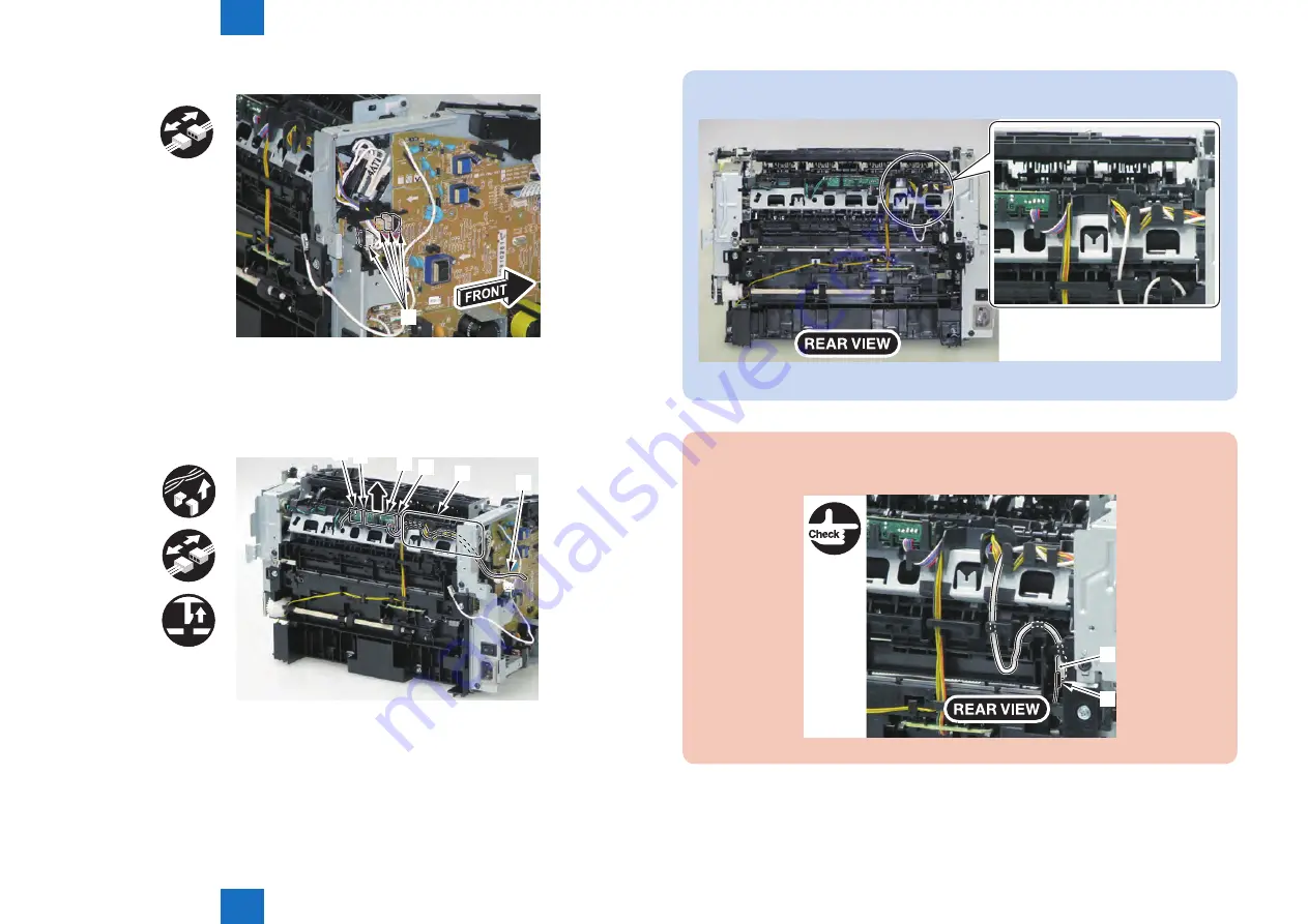 Canon D500 Series Service Manual Download Page 172