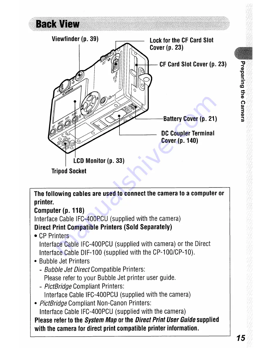 Canon Digital ELPH 300 Quick Start Manual Download Page 23