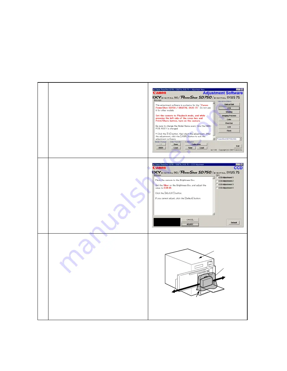 Canon Digital ELPH Service Manual Download Page 130