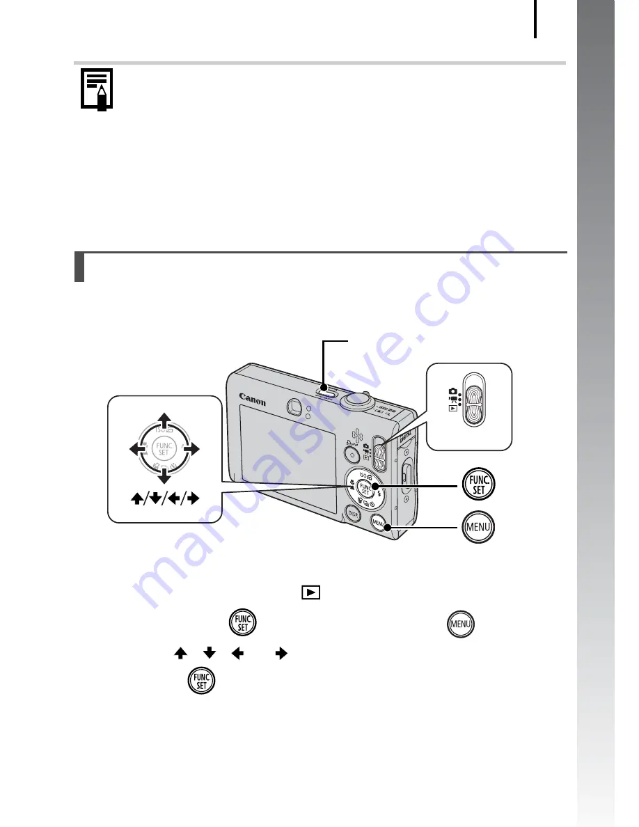 Canon Digital IXUS 90 IS User Manual Download Page 15