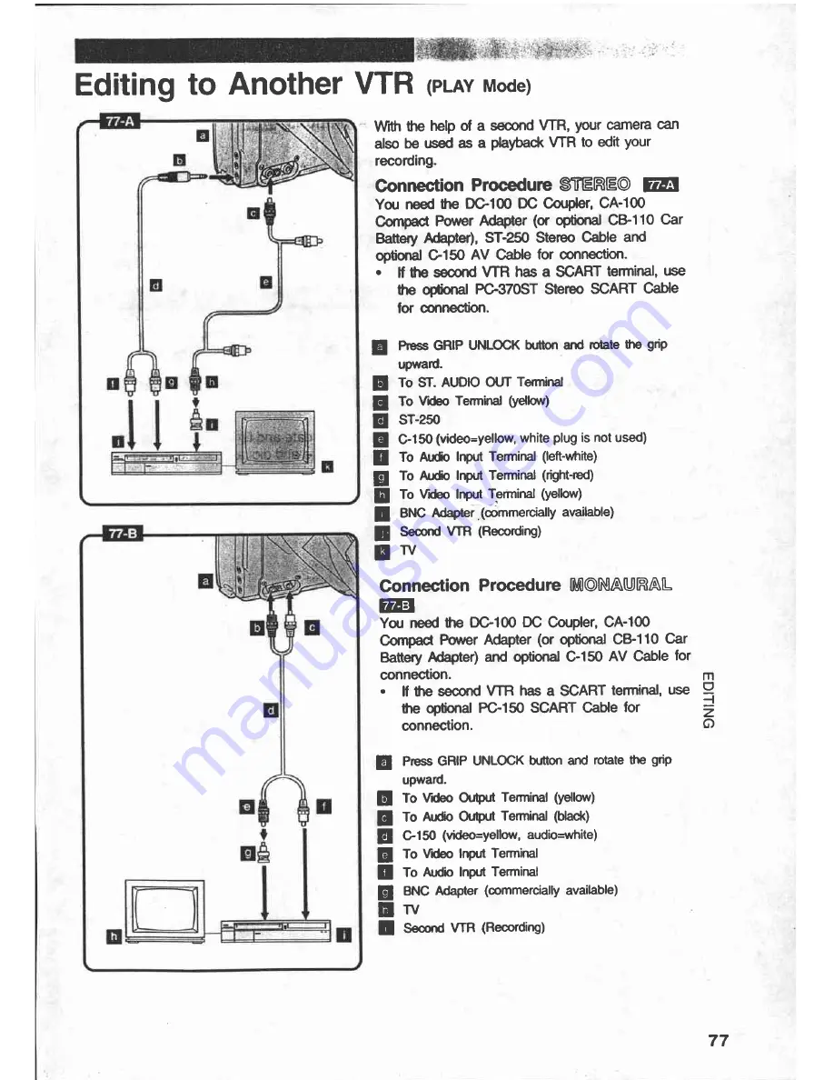 Canon E 250 Скачать руководство пользователя страница 81