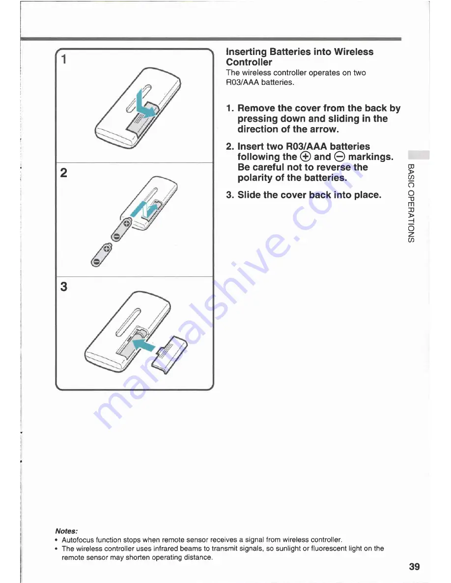 Canon E 333 D Pop-Up Light Instruction Manual Download Page 37