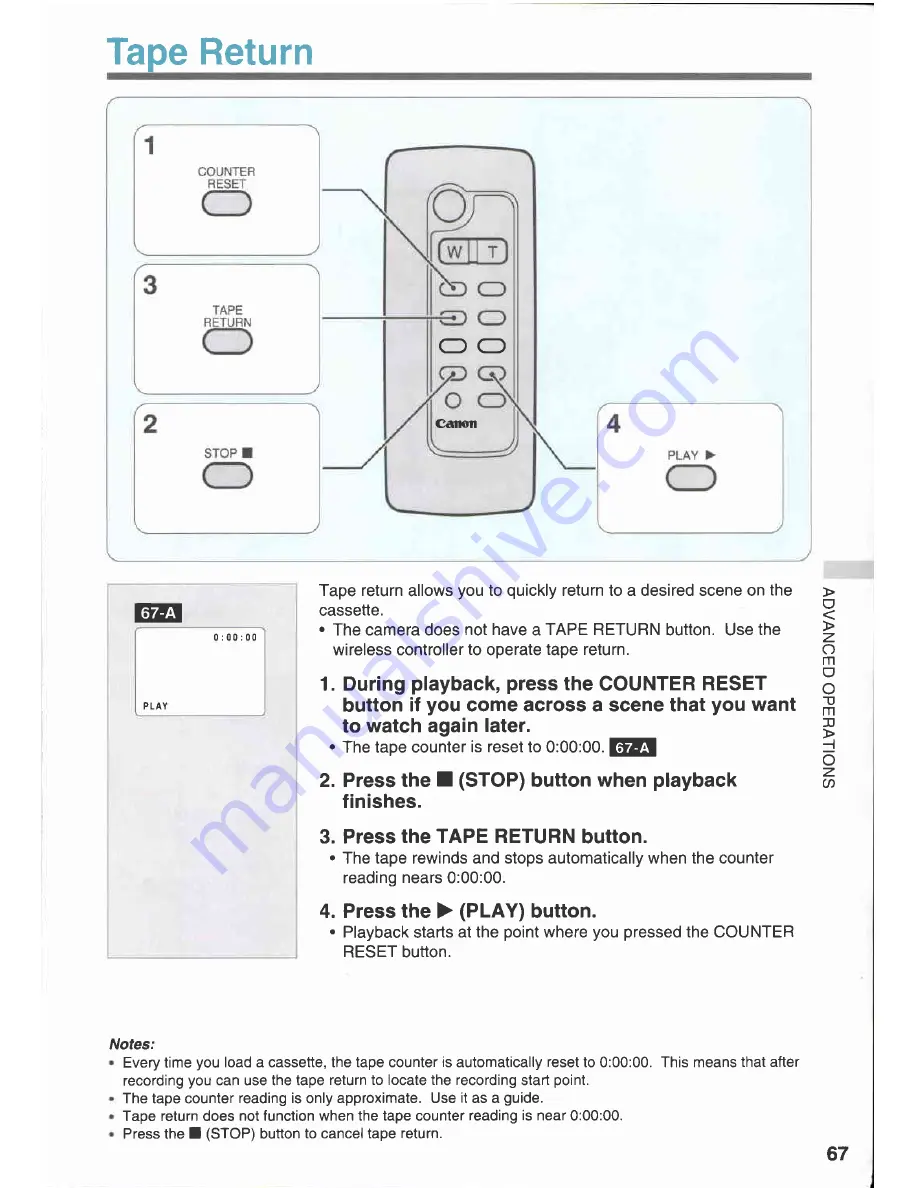 Canon E 333 D Pop-Up Light Instruction Manual Download Page 65