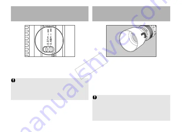 Canon EF 100mm f/2.8 Macro USM Instruction Download Page 6