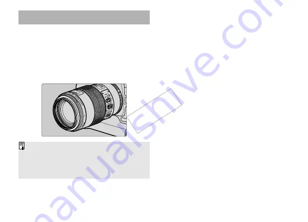 Canon EF 100mm f/2.8L MARCO IS USM Instruction Download Page 16