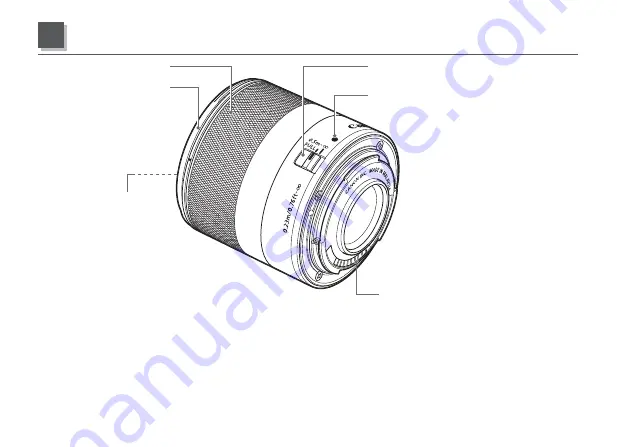 Canon EF-M32mm f/1.4 STM Instructions Manual Download Page 6