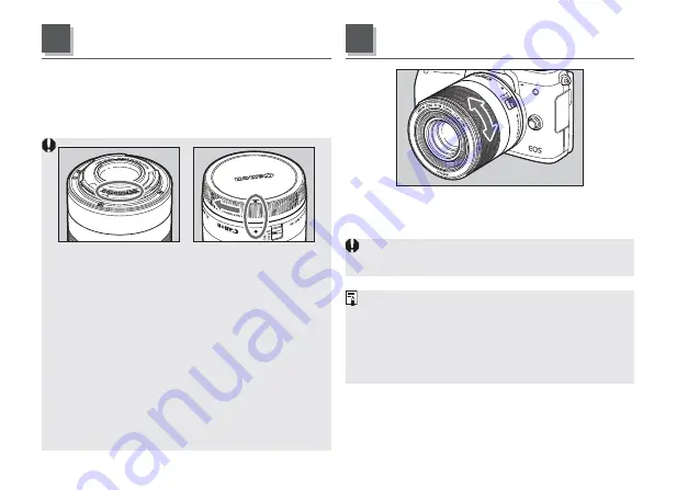 Canon EF-M32mm f/1.4 STM Instructions Manual Download Page 7