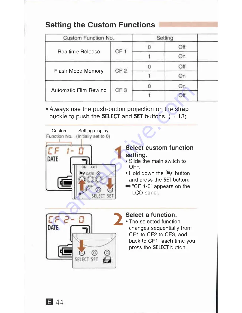 Canon ELPH LT270 Скачать руководство пользователя страница 44