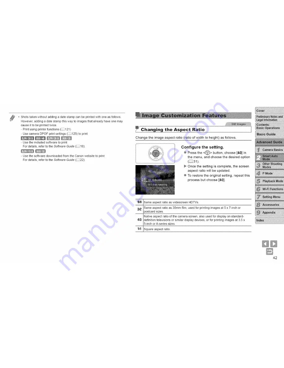 Canon ELPH115IS IXUS 132 User Manual Download Page 42