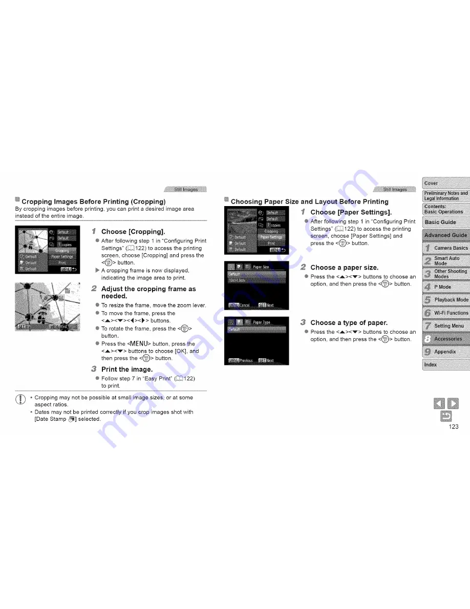 Canon ELPH115IS IXUS 132 User Manual Download Page 123