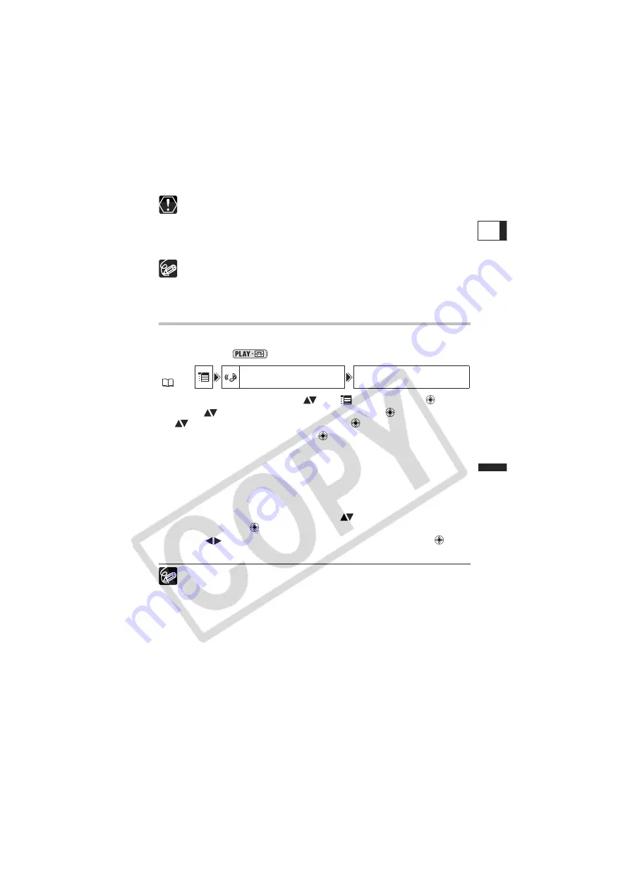 Canon Elura 100 Instruction Manual Download Page 95