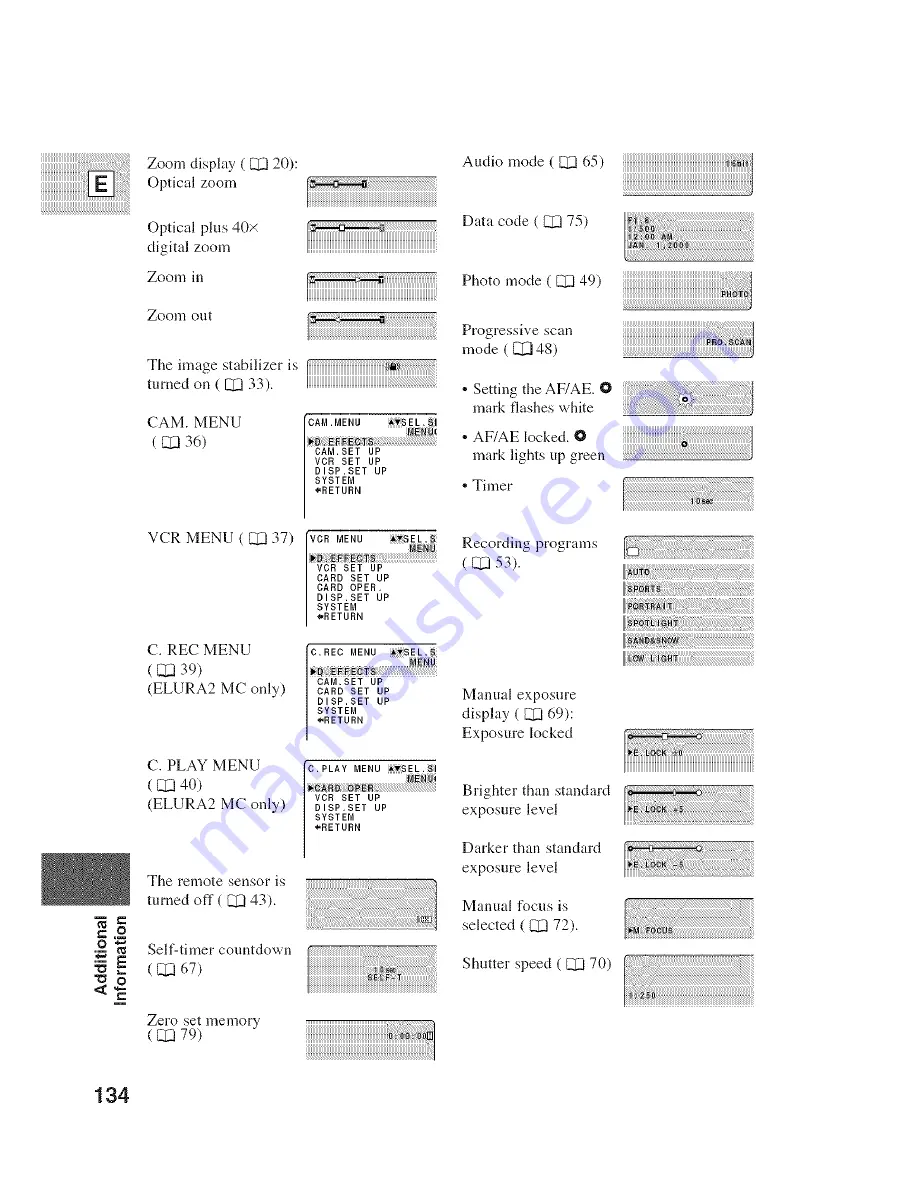 Canon ELURA 2 Скачать руководство пользователя страница 134