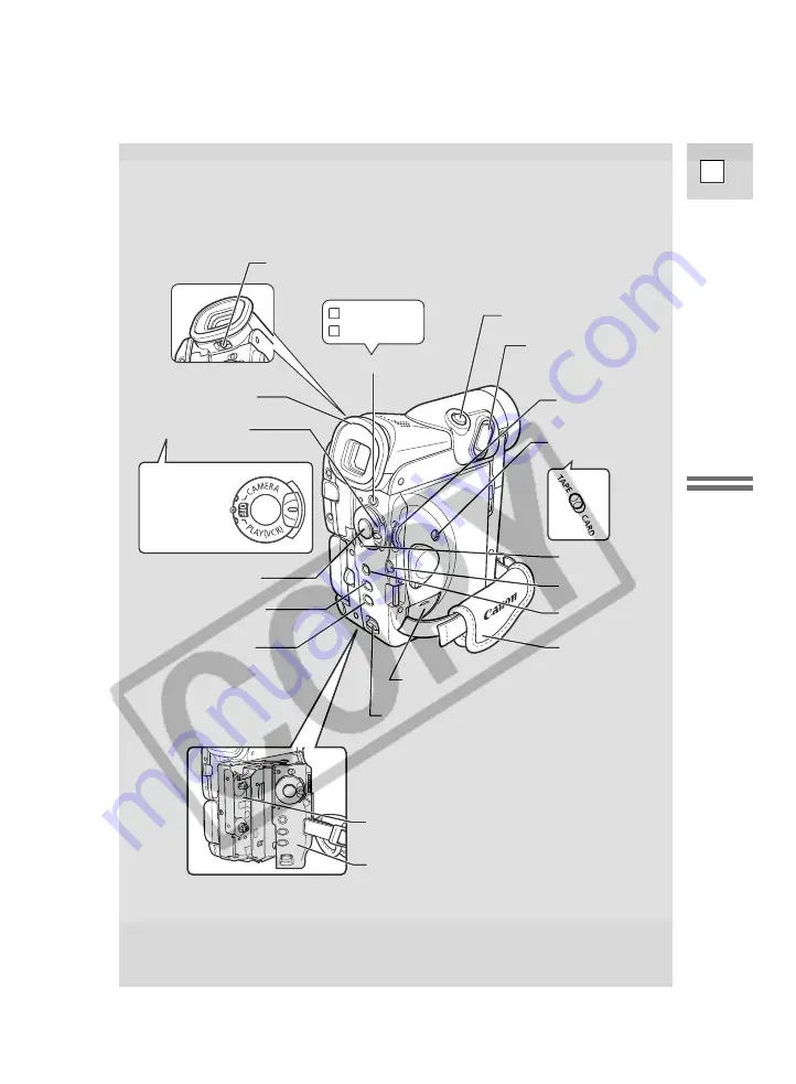 Canon Elura 40 MC Instruction Manual Download Page 11